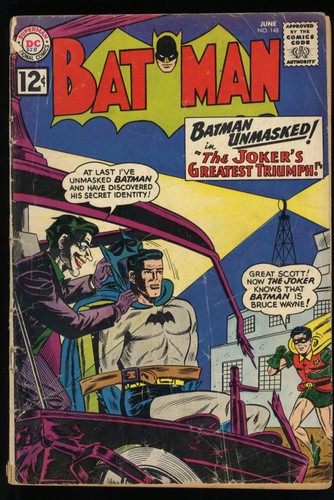 Batman 148 2 - #148, gd+
